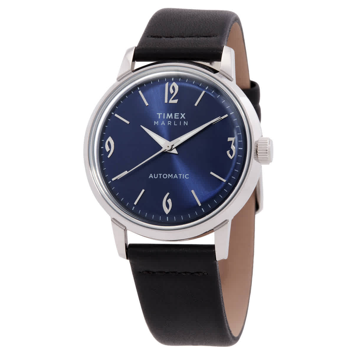 Timex Marlin Automatic Blue Dial Mens Watch TW2W93100VQ