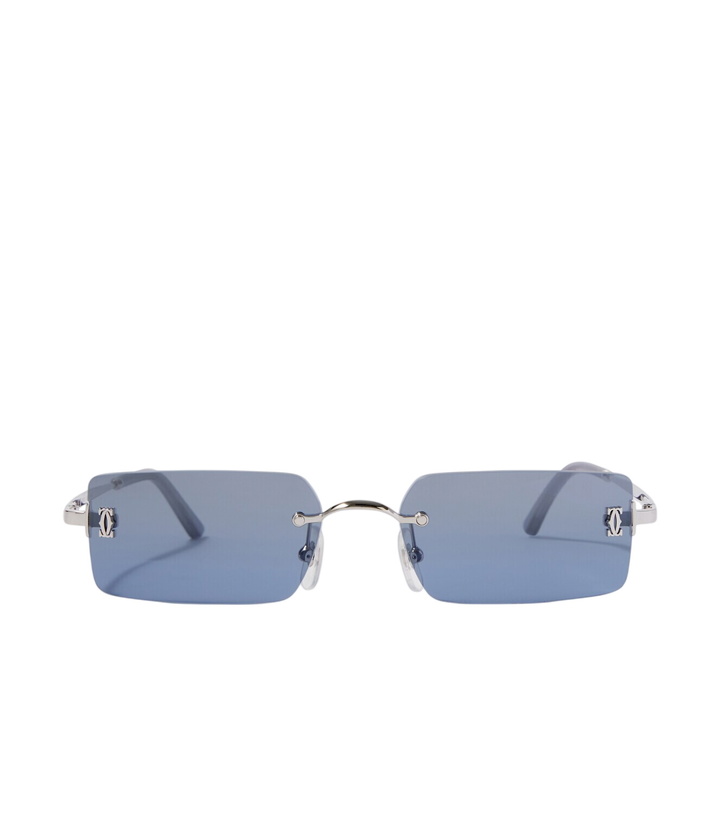 Photo: Cartier Eyewear Collection Signature C rectangular sunglasses