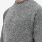 Howlin by Morrison Men's Howlin' Birth of the Cool Crew Knit in Mid Grey