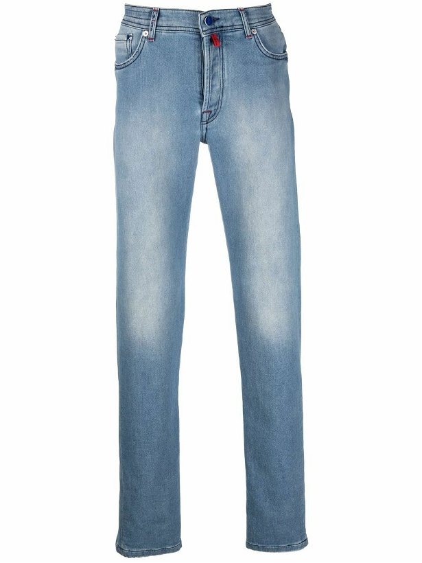 Photo: KITON - Stretch Cotton Slim Fit Jeans