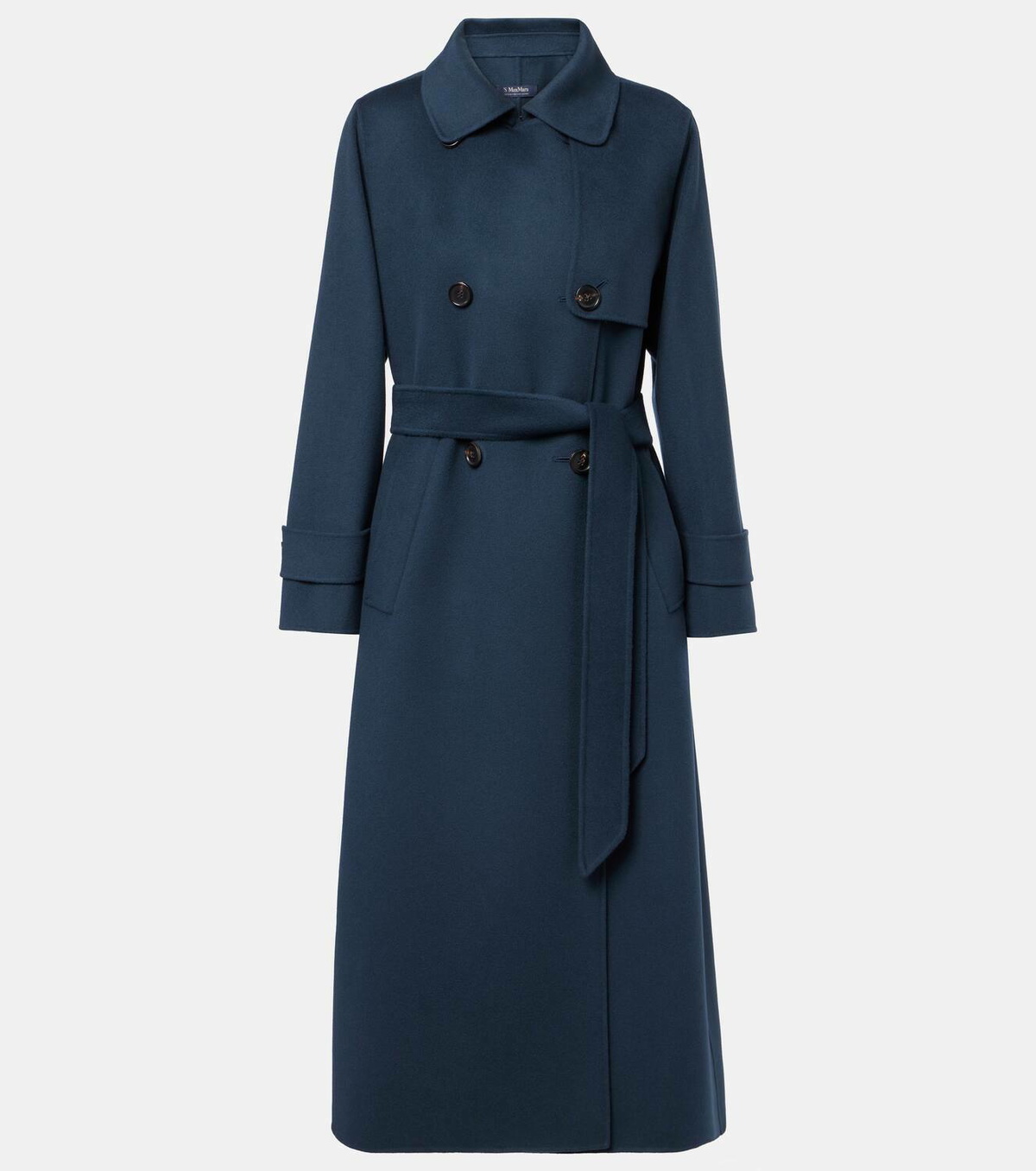 'S Max Mara Belted virgin wool coat