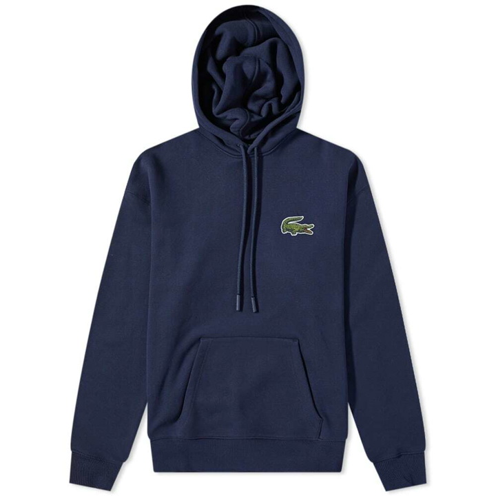 Photo: Lacoste Men's Robert Georges Core Hoody in Navy