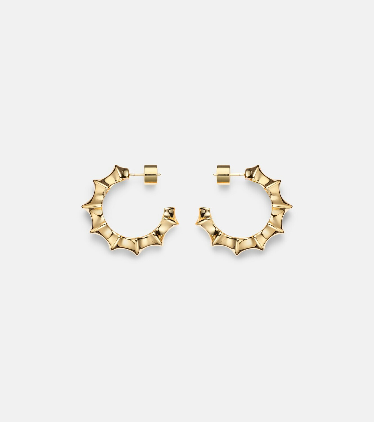 Jennifer Fisher Murphy Mini gold-plated hoop earrings