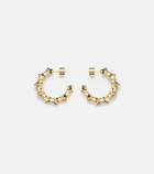 Jennifer Fisher Murphy Mini gold-plated hoop earrings