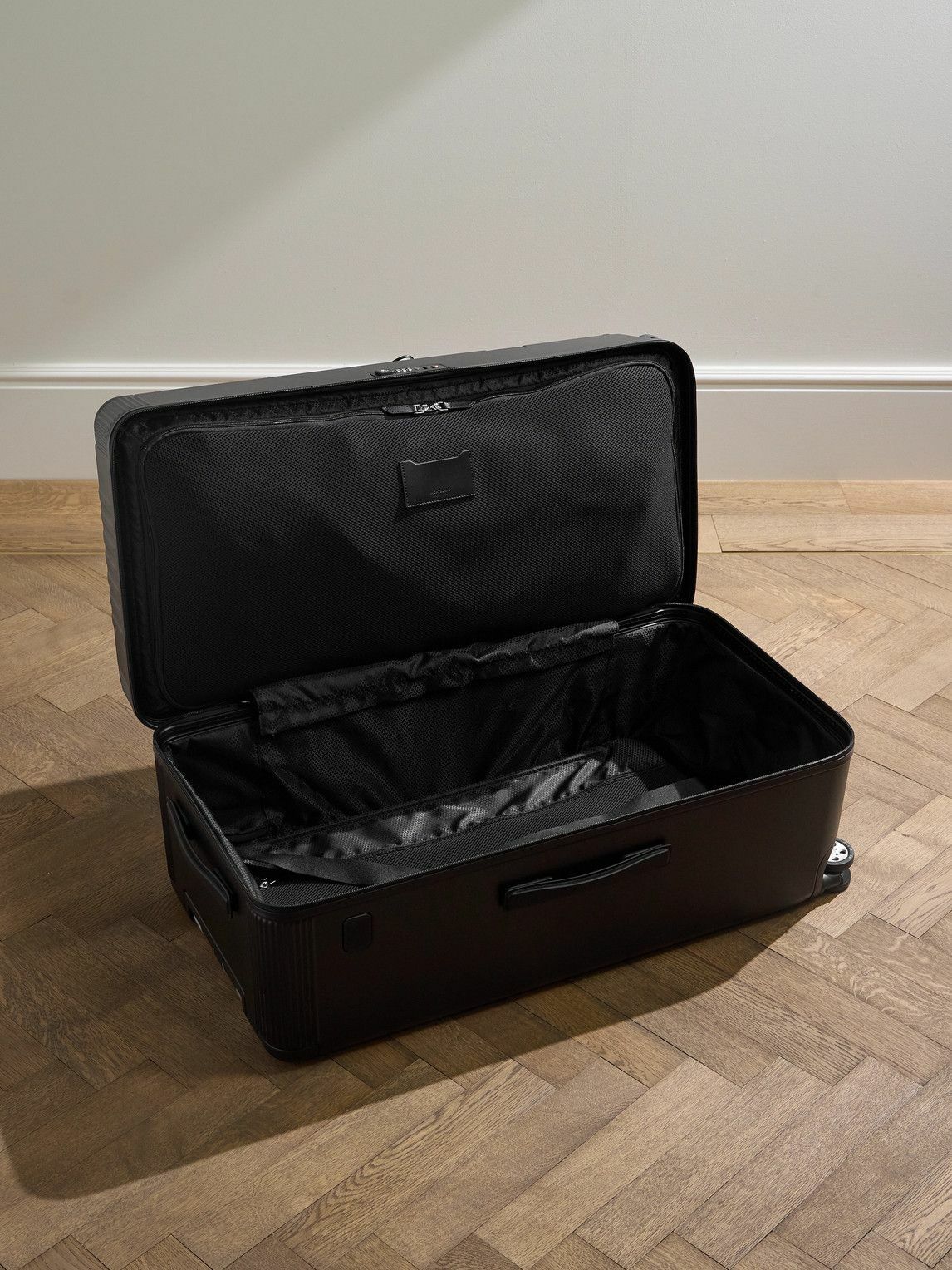 Montblanc - #MY4810 Leather-Trimmed Polycarbonate Suitcase Montblanc