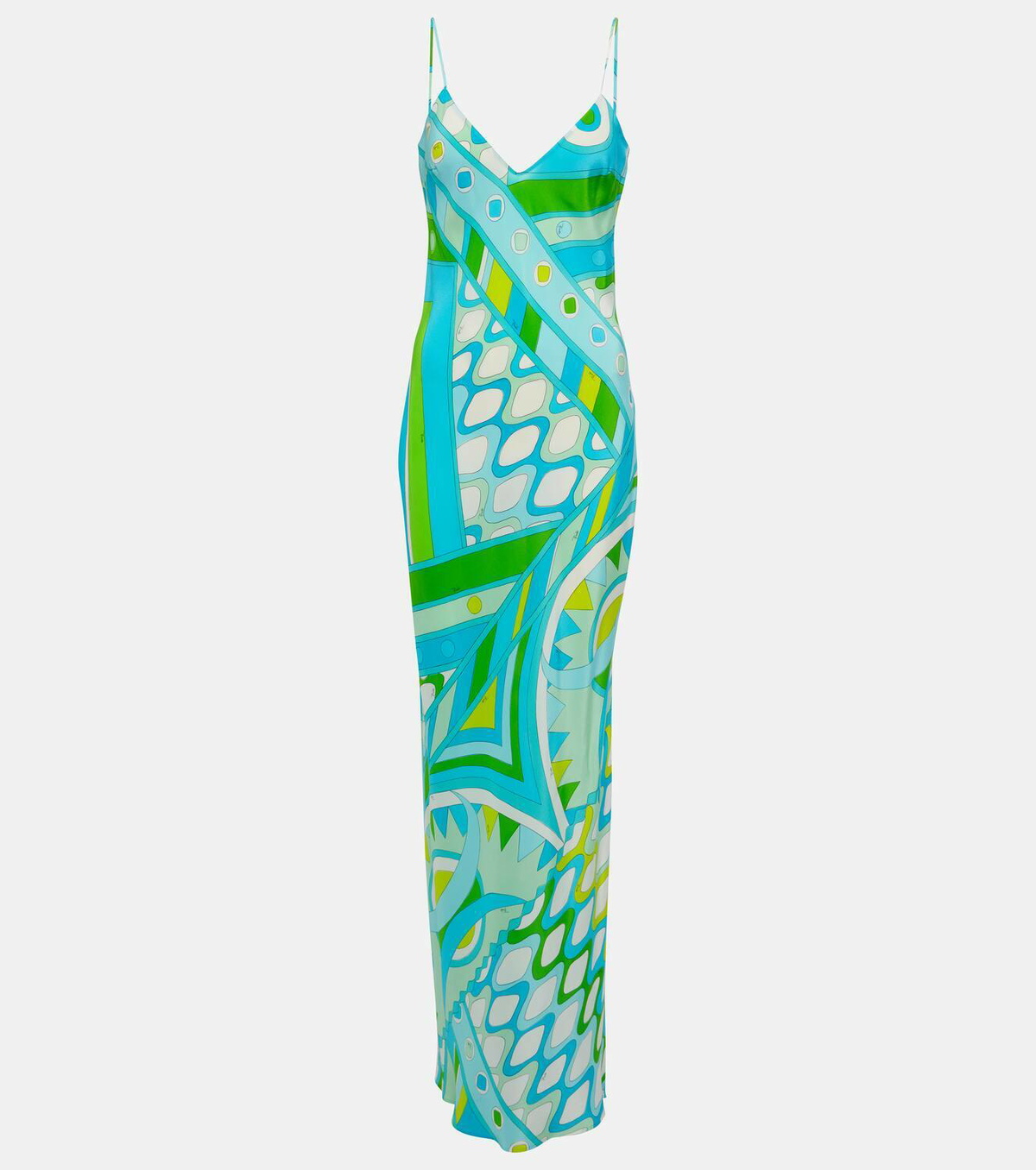 PUCCI プッチ ワンピース Vivara-printed silk maxi dress940998 PUCCI プッチ ワンピース Vivara-printed silk maxi dress940998