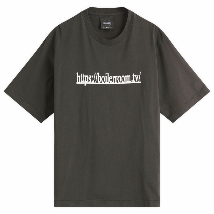 Photo: Boiler Room Men's TV Logo T-Shirt in Black
