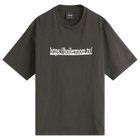 Boiler Room Men's TV Logo T-Shirt in Black