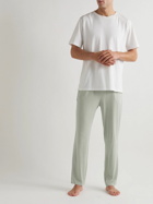 Calvin Klein Underwear - Stretch Modal and Cashmere-Blend Jersey Pyjama Trousers - Green
