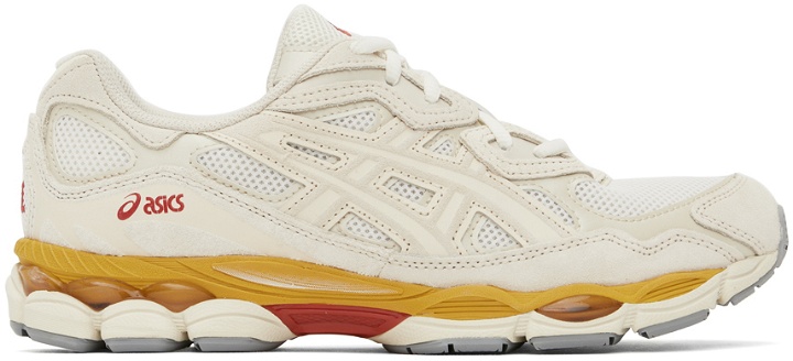 Photo: Asics Off-White & Beige Gel-NYC Sneakers