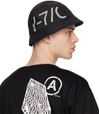 A-COLD-WALL* Black Cipher Bucket Hat