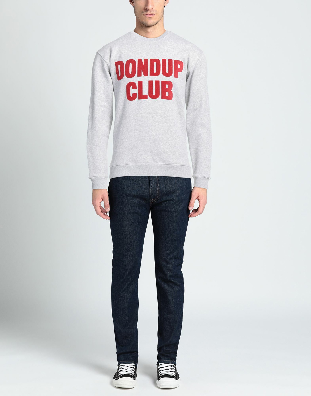 Dondup Mens Sweatshirt Light in Grey