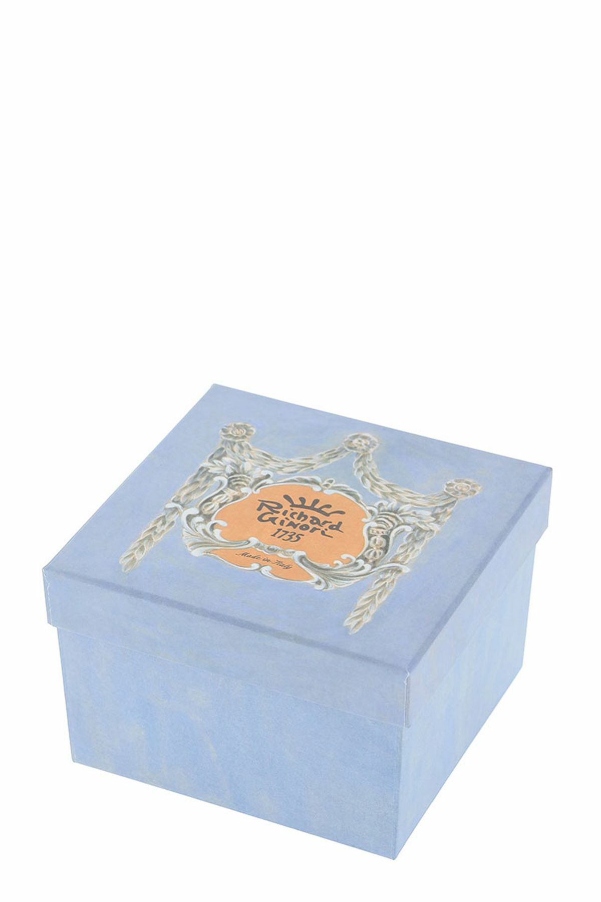 GINORI 1735 catene round box with cover White