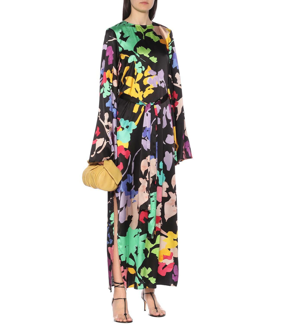 Caroline Constas Lilliana floral stretch-silk dress