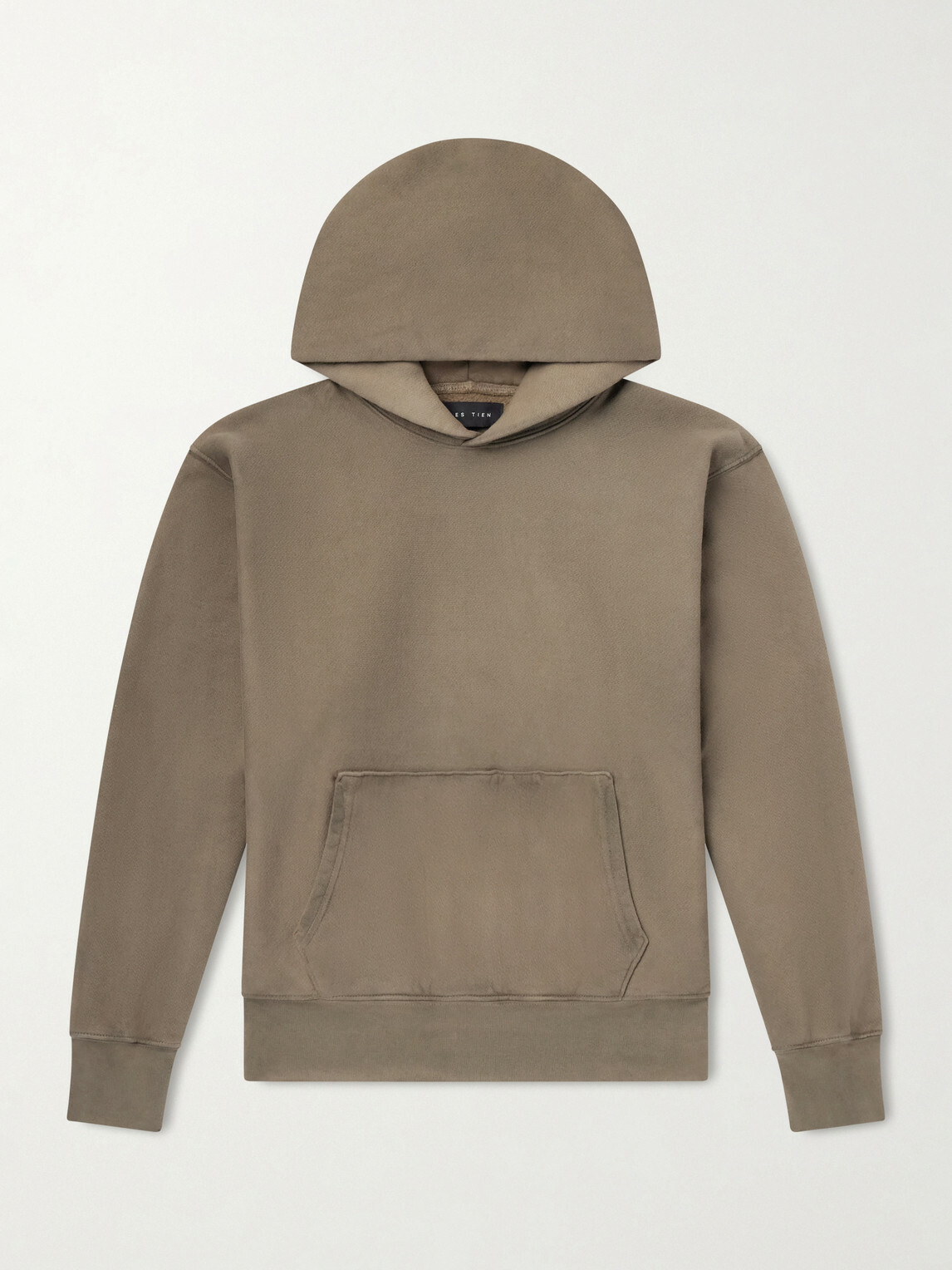 Les Tien - Cotton-Jersey Hoodie - Green