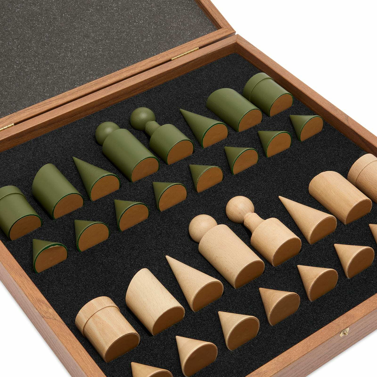 The Conran Shop Chess Set in Olive 
