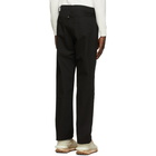 ADER error Black Crumple Trousers