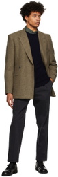 Ring Jacket Black Washed Cotton Twill Trousers