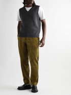 Oliver Spencer - Judo Cotton-Corduroy Cargo Trousers - Green