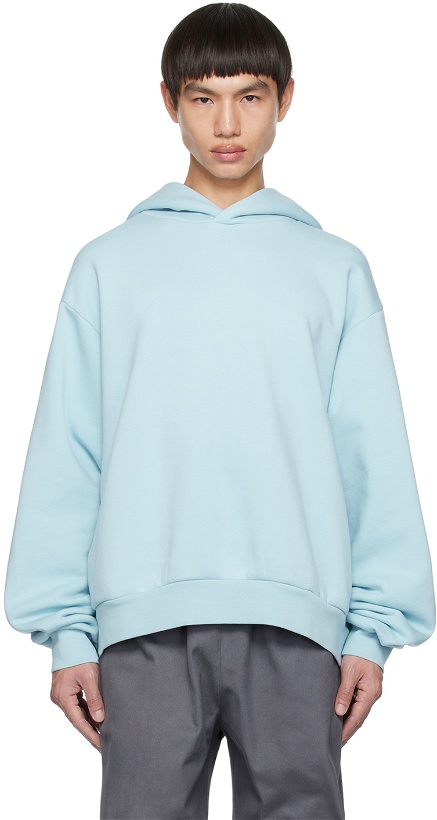 Photo: Acne Studios Blue Relaxed Hoodie