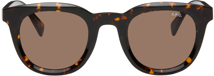 A.P.C. Brown Tame Impala Edition Reef Sunglasses A.P.C.