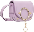 See by Chloé Purple Mara Small Crossbody Bag