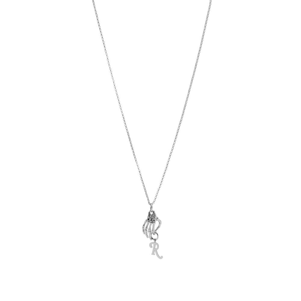 Photo: Raf Simons Skeleton Hand Necklace