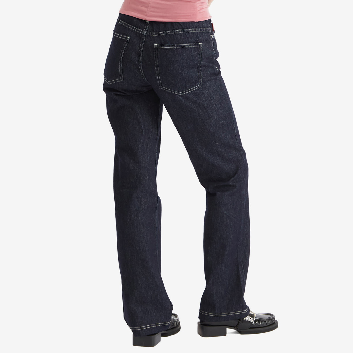 Peachy Den Women's Gigi Jeans in Dark Rinse