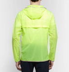 Under Armour - Qualifier Packable Storm HeatGear Hooded Jacket - Bright yellow