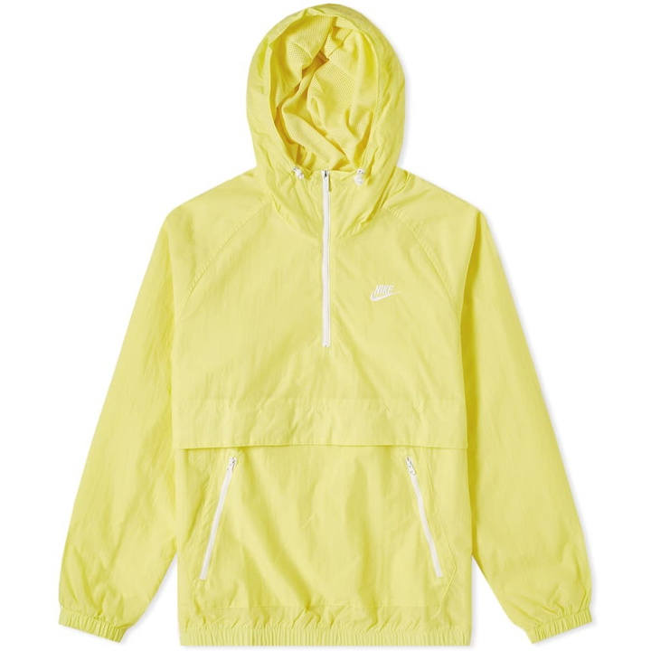 Photo: Nike Retro Woven Anorak Yellow Pulse & White