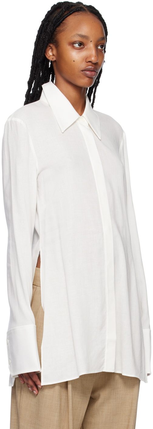 CAMILLA AND MARC Off-White Castille Shirt