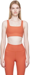 Girlfriend Collective Red Tommy Sport Bra