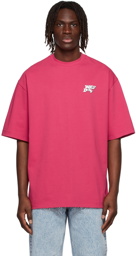 We11done Pink Cotton T-Shirt