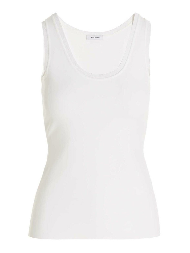 Photo: Ferragamo Basic Tank Top