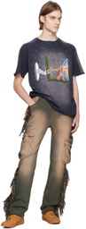 Alchemist Navy Printed T-Shirt
