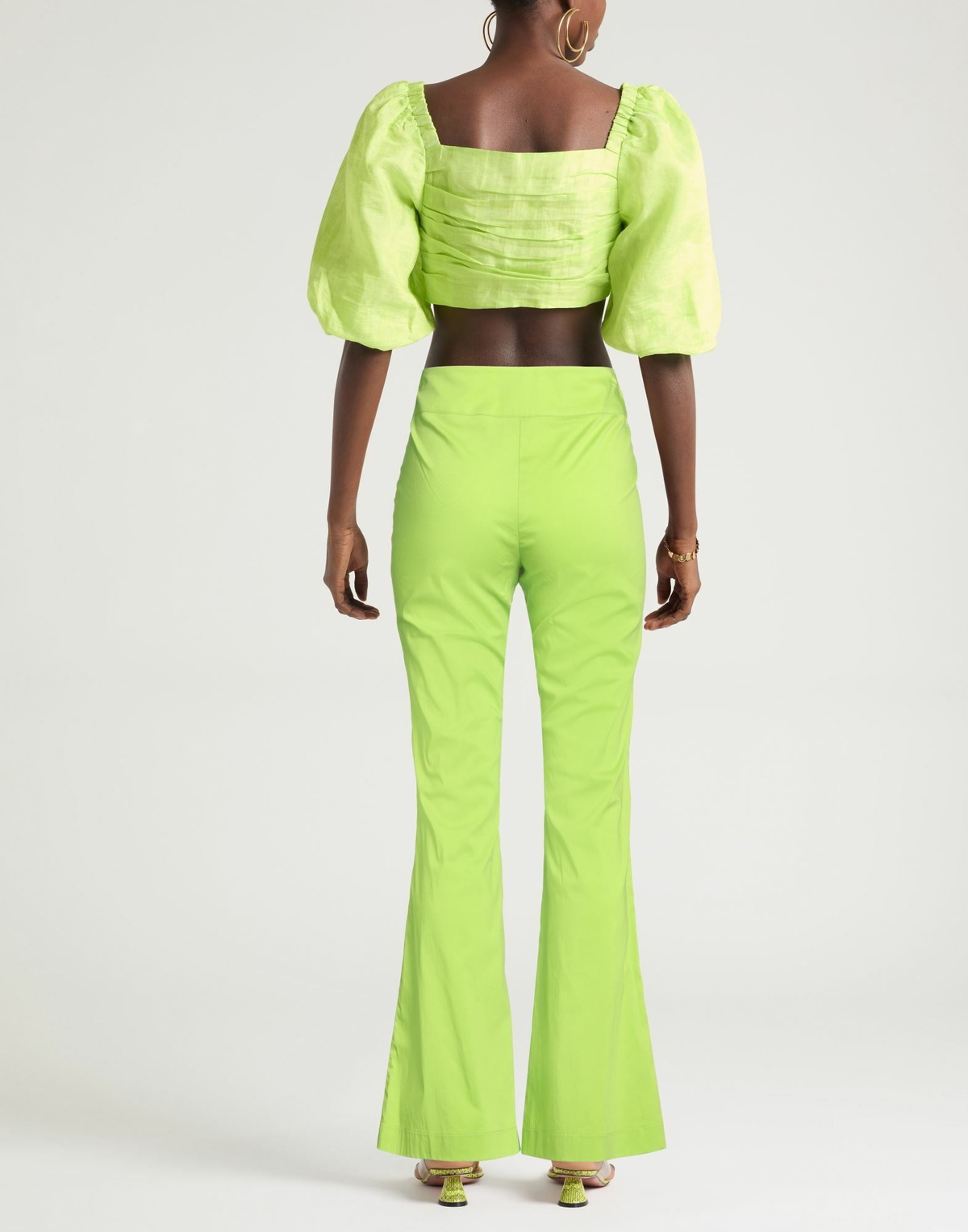 Jijil Womens Pants Light in Green
