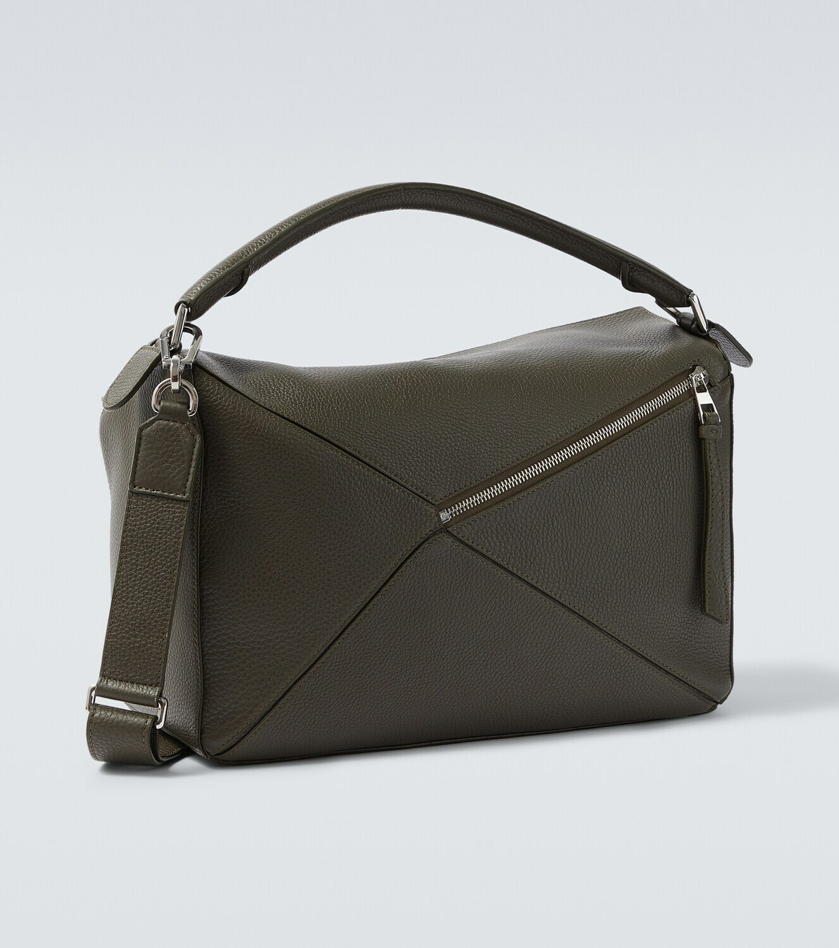 Loewe Puzzle Large leather top-handle bag