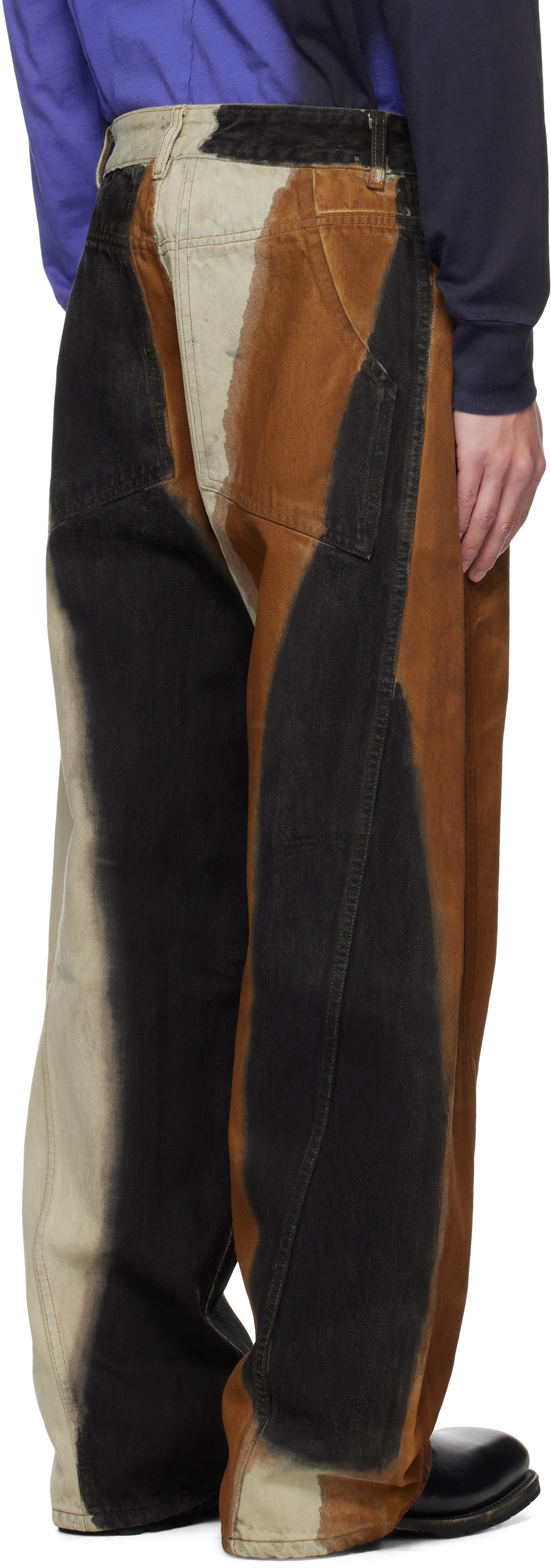 Eckhaus Latta Multicolor Bend Jeans