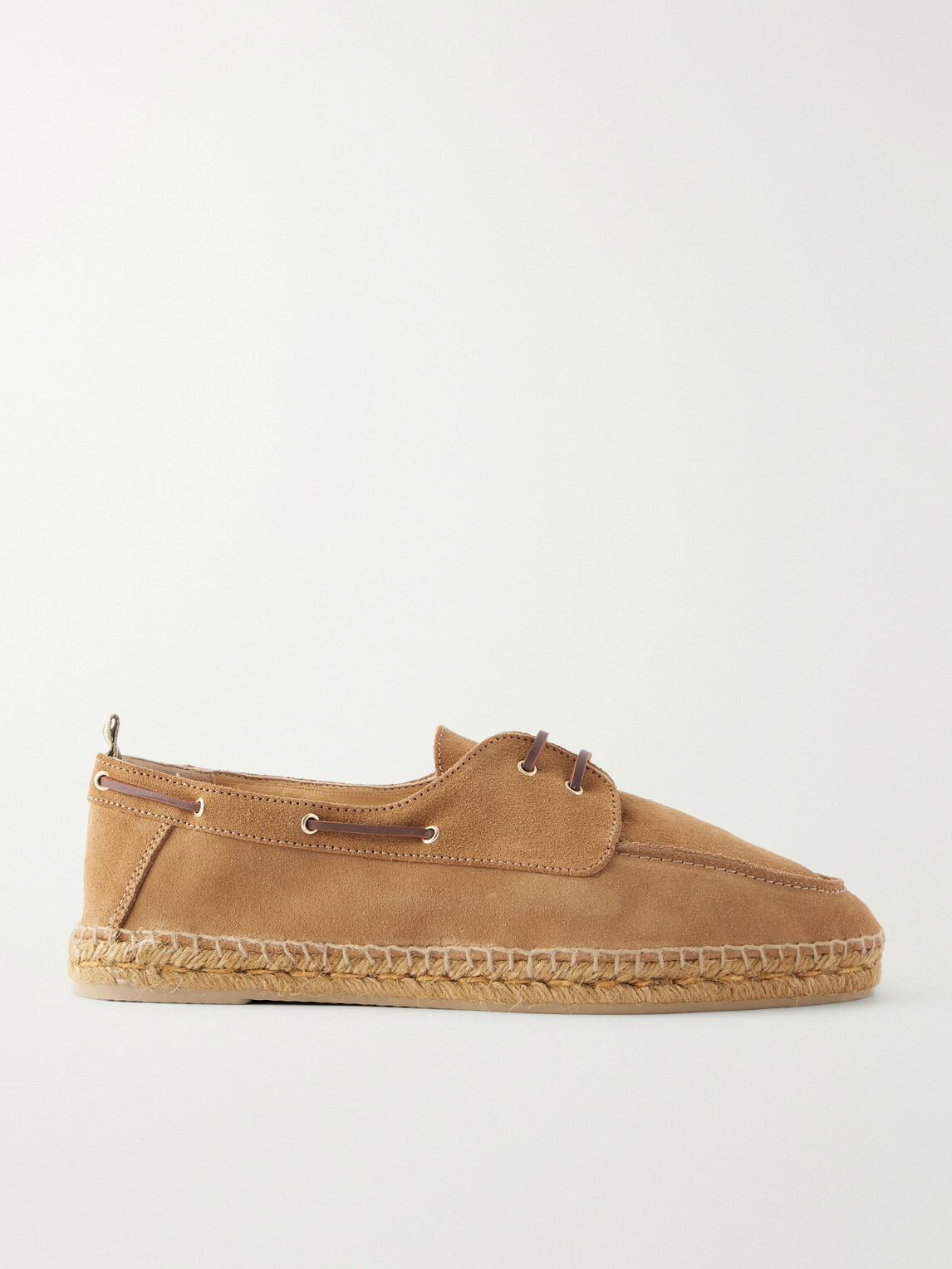 Castañer - Nemo Suede Boat Shoes - Neutrals