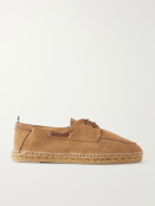 Castañer - Nemo Suede Boat Shoes - Neutrals