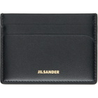 Jil Sander Black Curve Card Holder