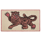 Bongusta Tiger Frame Rug in Pink 