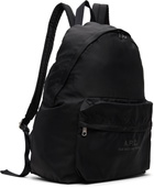 A.P.C. Black Backstage Backpack