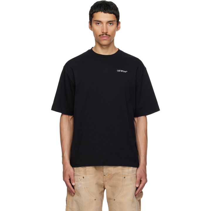 Photo: Off-White Black Half Arrow Skate T-shirt