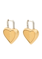 Givenchy Heart Lock Drop Earrings - Gold - One Size