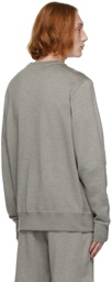 Ralph Lauren Purple Label Grey Madison Crewneck Sweater