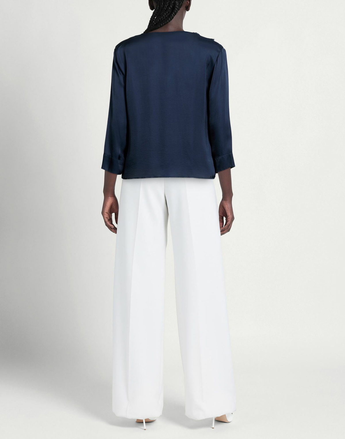 Alessia Santi Womens Top in Navy