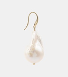 Mateo 14kt gold drop earrings with pearls