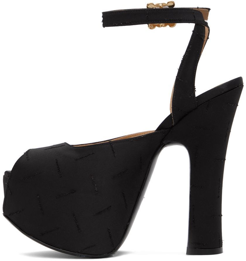 plain black vivienne westwood shoes