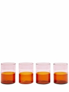 FAZEEK Set Of 4 Two-tone Glasses